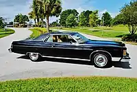 1978 Marquis Brougham two-door hardtop, side profile