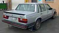 Volvo 760 Turbo saloon pre-facelift (AU)