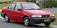 1991-1994 Hyundai Excel (X2) LS sedan (Australia)