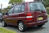 1996–1997 Mazda 121 Metro (Australia; pre-facelift)