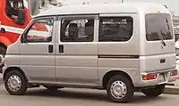 Honda Acty van rear view