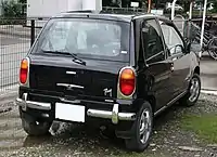 Rear view of the 1st generation Mitsuoka Ray