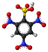 2,4,6-Trinitrobenzenesulfonic acid molecule