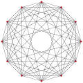 Real {3,3,3,3,4}, , with 12 vertices, 60 edges, 160 faces, 240 cells, 192 4-faces, and 64 5-faces