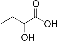 α-hydroxybutyric acid structure