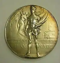 Medal from the 1920 Olympics