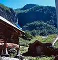 2001. The old houses was restored about 1980 by volunteers as historically significant dwellings.