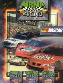 2001 MBNA Platinum 400 program cover