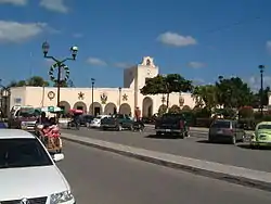 Ticul main square and city hall