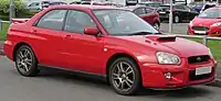 2003 Impreza WRX (GD, first facelift, European Model)