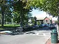 Viewed from Main Street, across from its intersection with Mount Desert Street, looking northwest (2004)