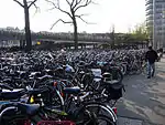 Parking at Fietsflat, near Centraal Station.