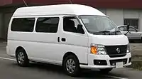 Nissan Caravan High Roof with single sliding door (facelift)