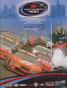 2006 3M Performance 400 program cover