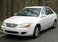 2007-09 Kia Spectra EX sedan (US)