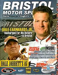 2008 Food City 500 program cover