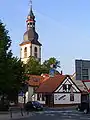 Saint Andrew’s Church with Baroque tower cupola