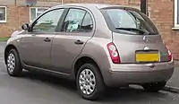 Nissan Micra Visia (UK)