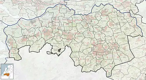 Rijswijk is located in North Brabant