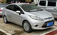 2010 Ford Fiesta sedan (China; pre-facelift)