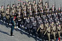 Contingent from the Polish military