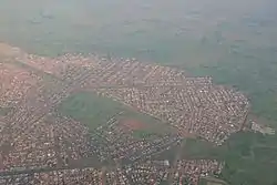 Aerial view of Vosloorus