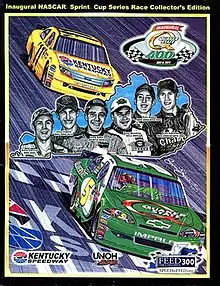 2011 Quaker State 400 program cover