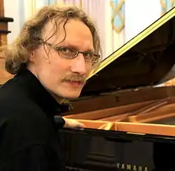 Vasily Shcherbakov after a concert in Moscow (2012)