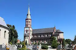 Holy Cross Church in Wierzbie