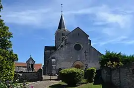 The church in Saint-Maurice-sur-Vingeanne