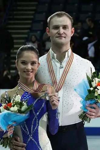 2012 European FSC Vera Bazarova Yuri Larionov.jpg