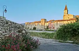 A general view of Taulignan