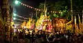 Yasothon Bangfai Festival parade at night