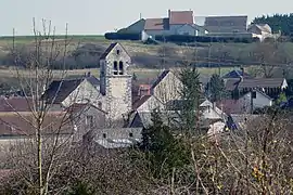 A general view of the village