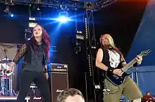 Collibus performing at Download Festival in 2014