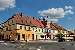 Old houses at Plac Rozstrzelanych in Śmigiel