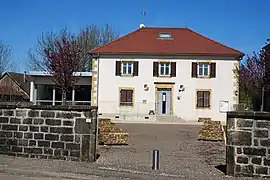 The town hall in Malbouhans