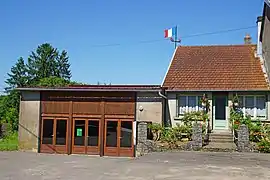 The town hall in Velleminfroy