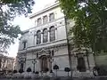 Side view of the building, seen from Lungotevere de' Cenci.