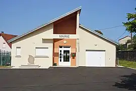 The town hall in Bouhans-lès-Montbozon