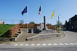 Hody, war memorial in the centre