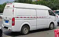 Foton View G9 high roof panel van rear