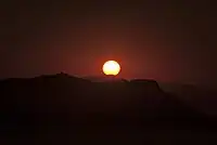 Sunset from Zarautz, Basque Country, Spain