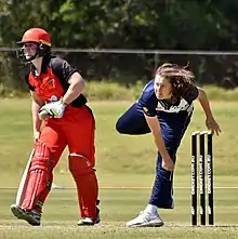 Strano bowling for Victoria, 2018