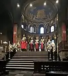 Busts of bishops of Maastricht being shown