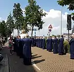 The Guild of Saint Servatius escorting the bust