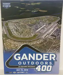 2018 Gander Outdoors 400 program cover