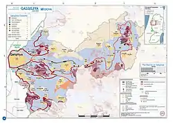 Detailed map of the Qalqilya area