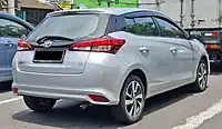 2018 Yaris 1.5 G (NSP151; first facelift, Indonesia)