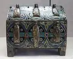 Limoges reliquary casket